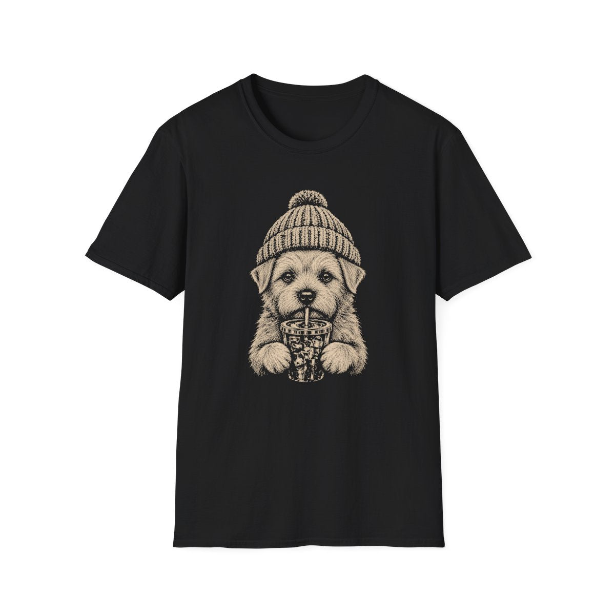 Norfolk Terrier Cold Brew Tee - Black