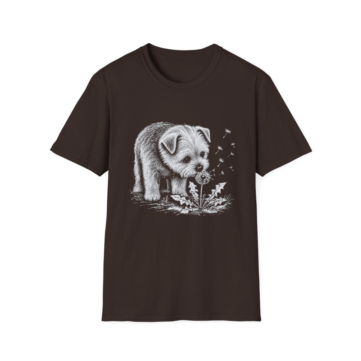 Norfolk Terrier Make A Wish Tee - Dark Chocolate