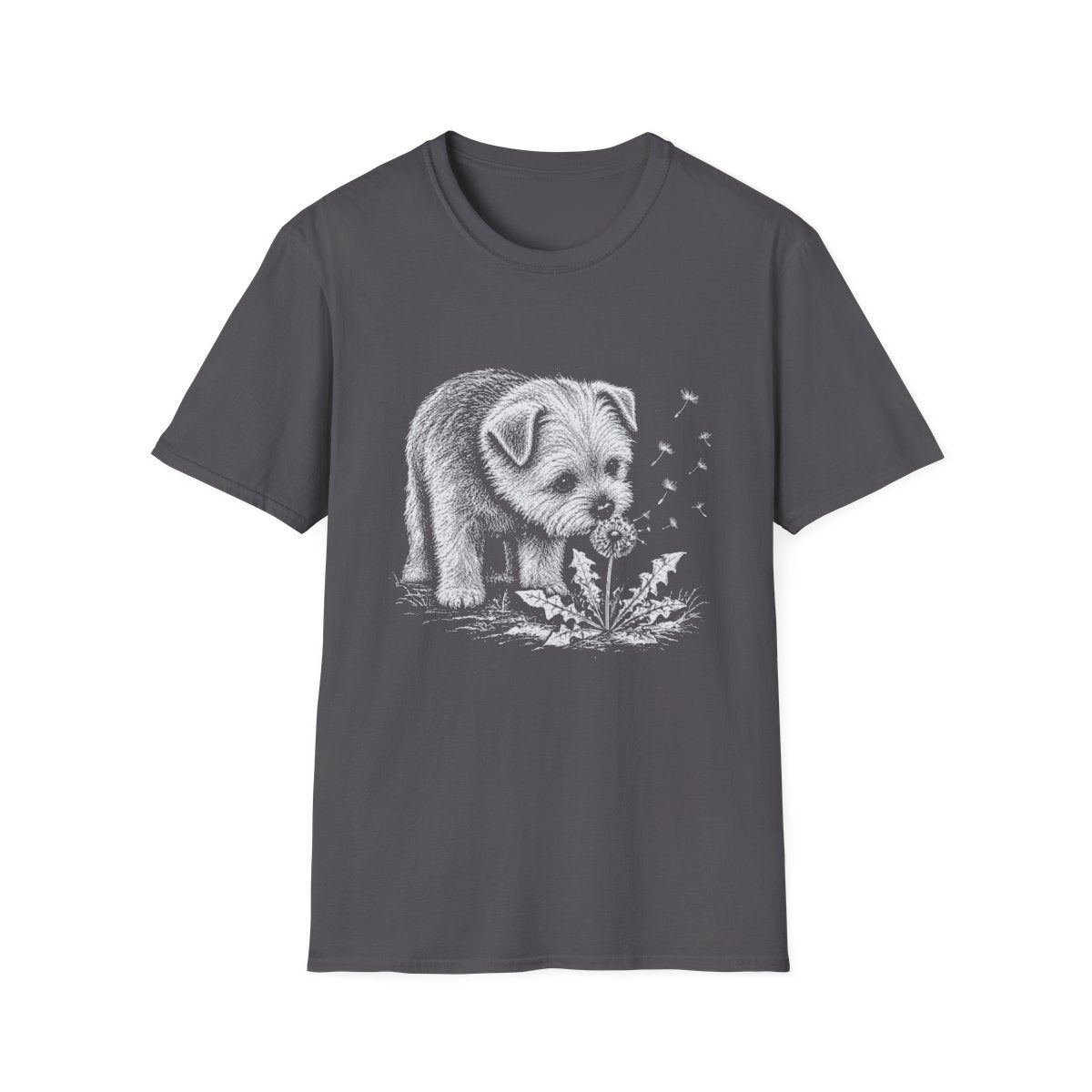Norfolk Terrier Make A Wish Tee - Charcoal