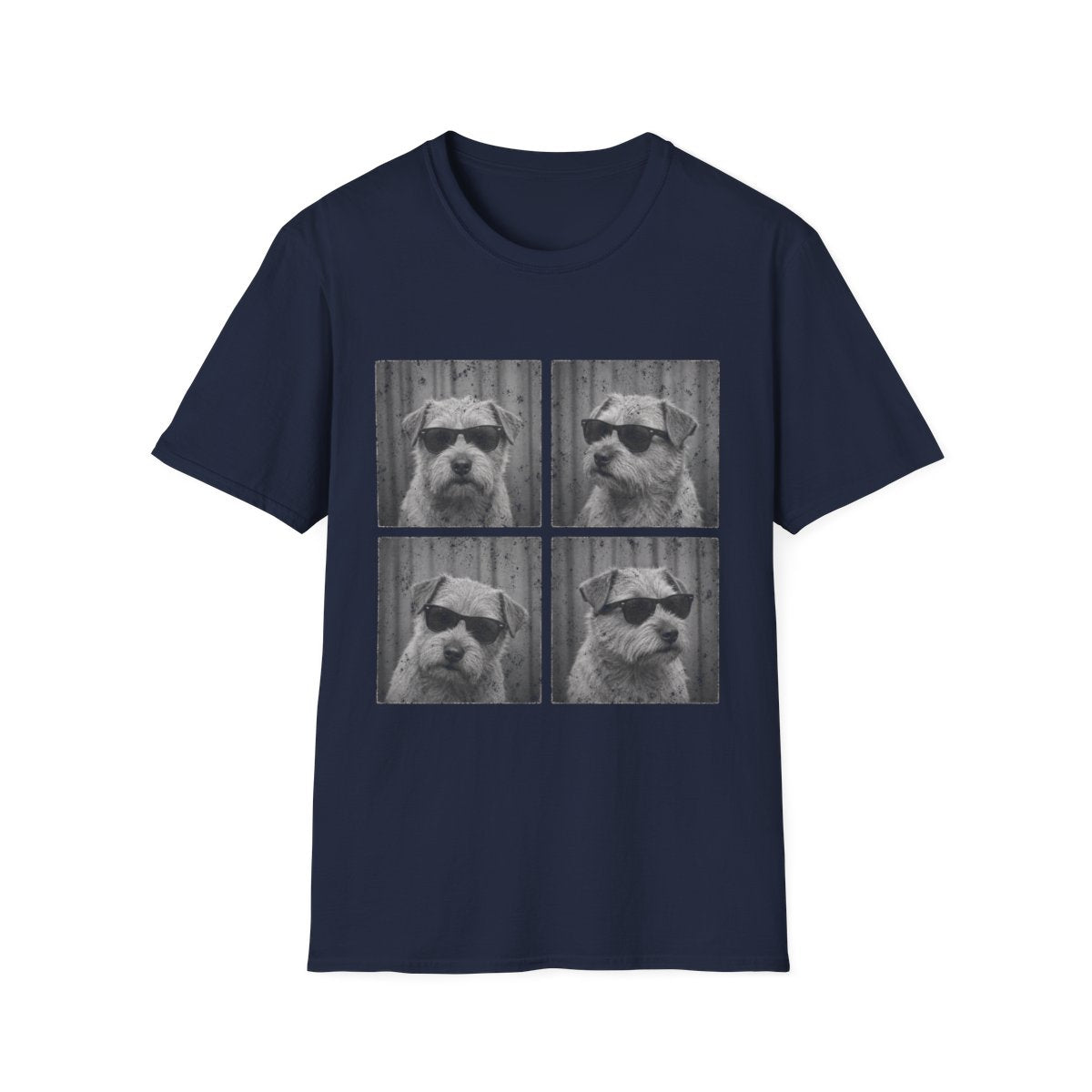 Norfolk Terrier Photo Booth Tee - Navy