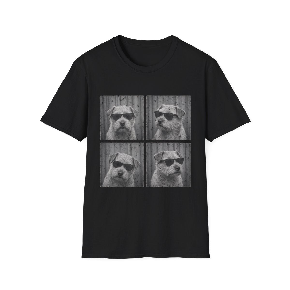 Norfolk Terrier Photo Booth Tee - Black