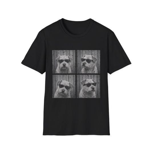 Norfolk Terrier Photo Booth Tee - Black