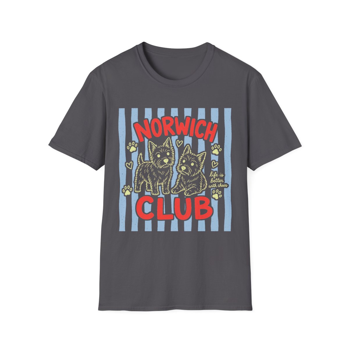 Norwich Club Tee - Charcoal