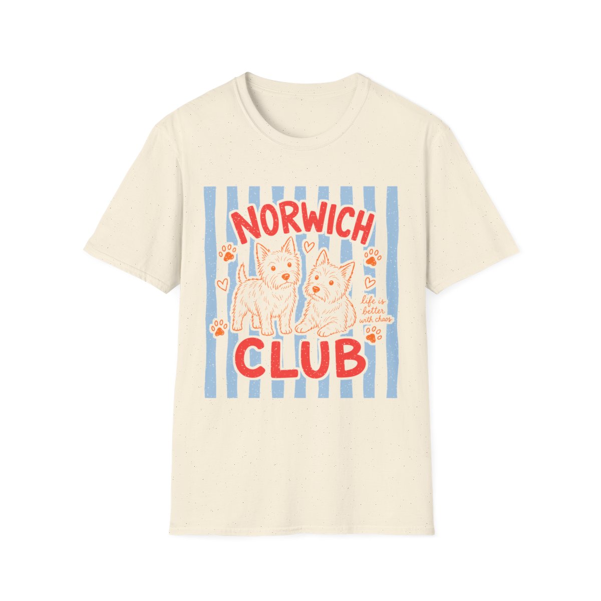 Norwich Club Tee - Natural