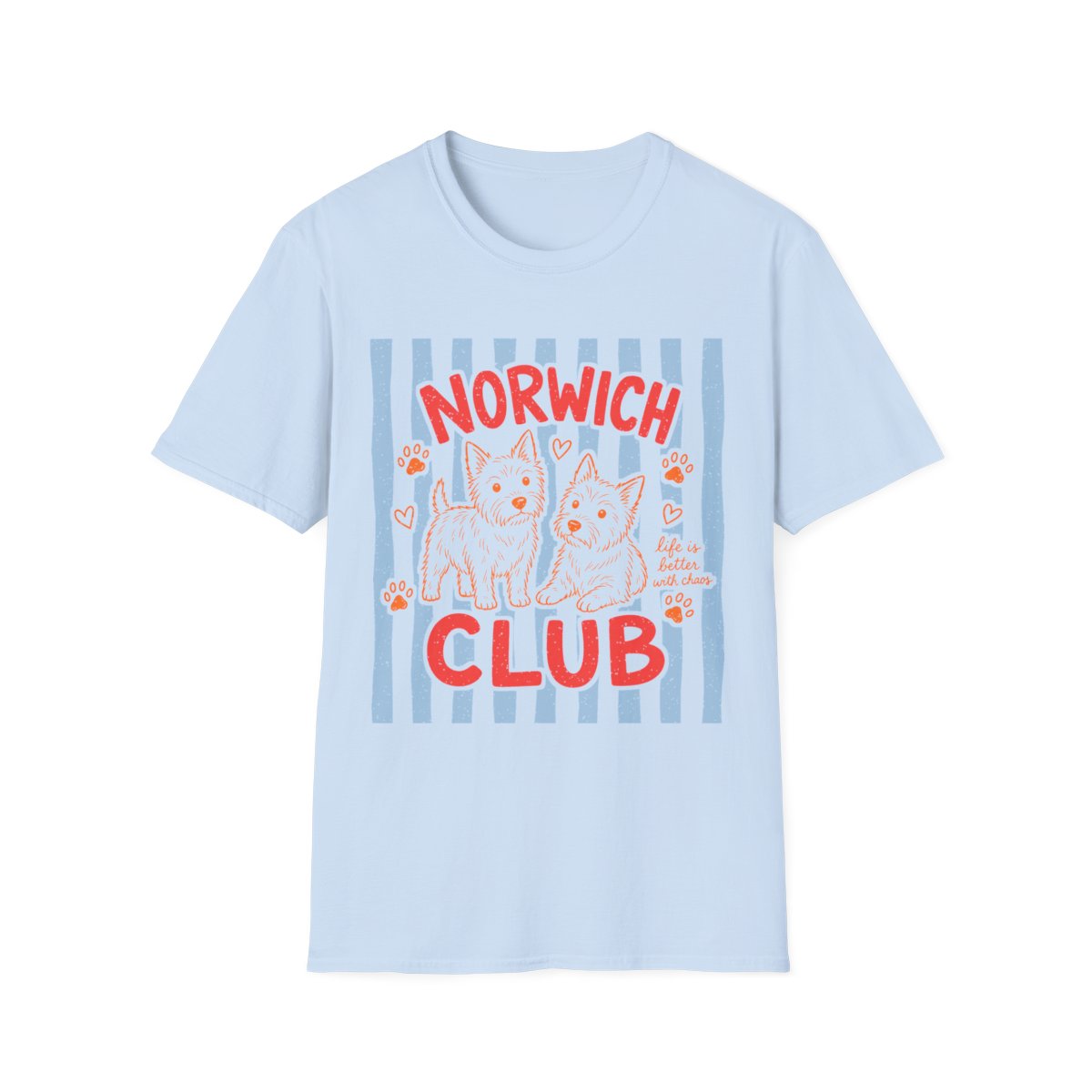 Norwich Club Tee - Light Blue