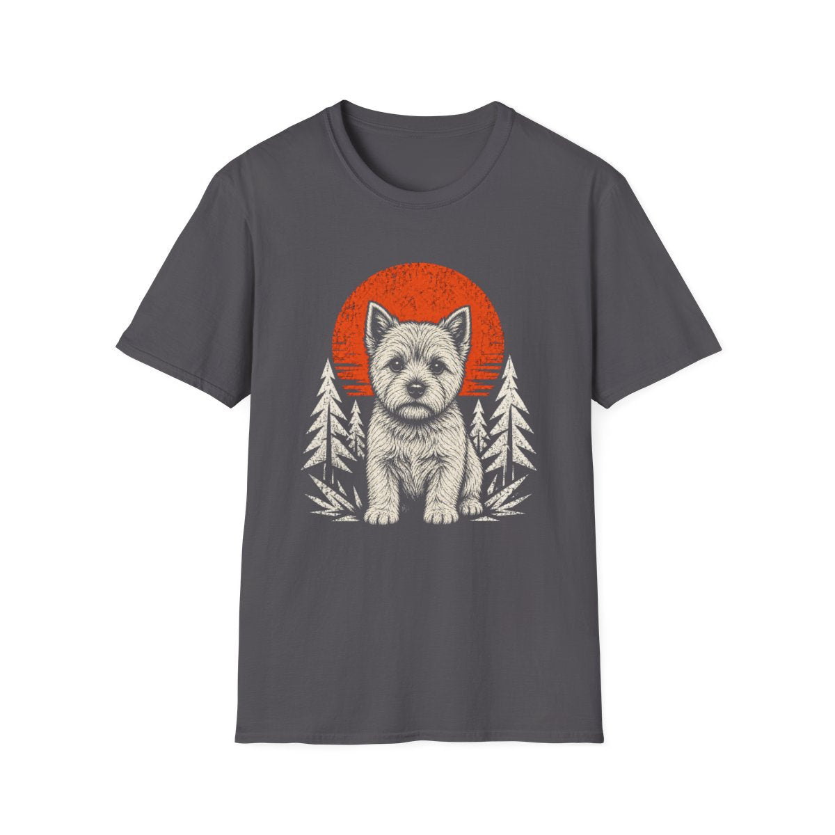 Norwich Terrier Adventure Club Tee - Charcoal