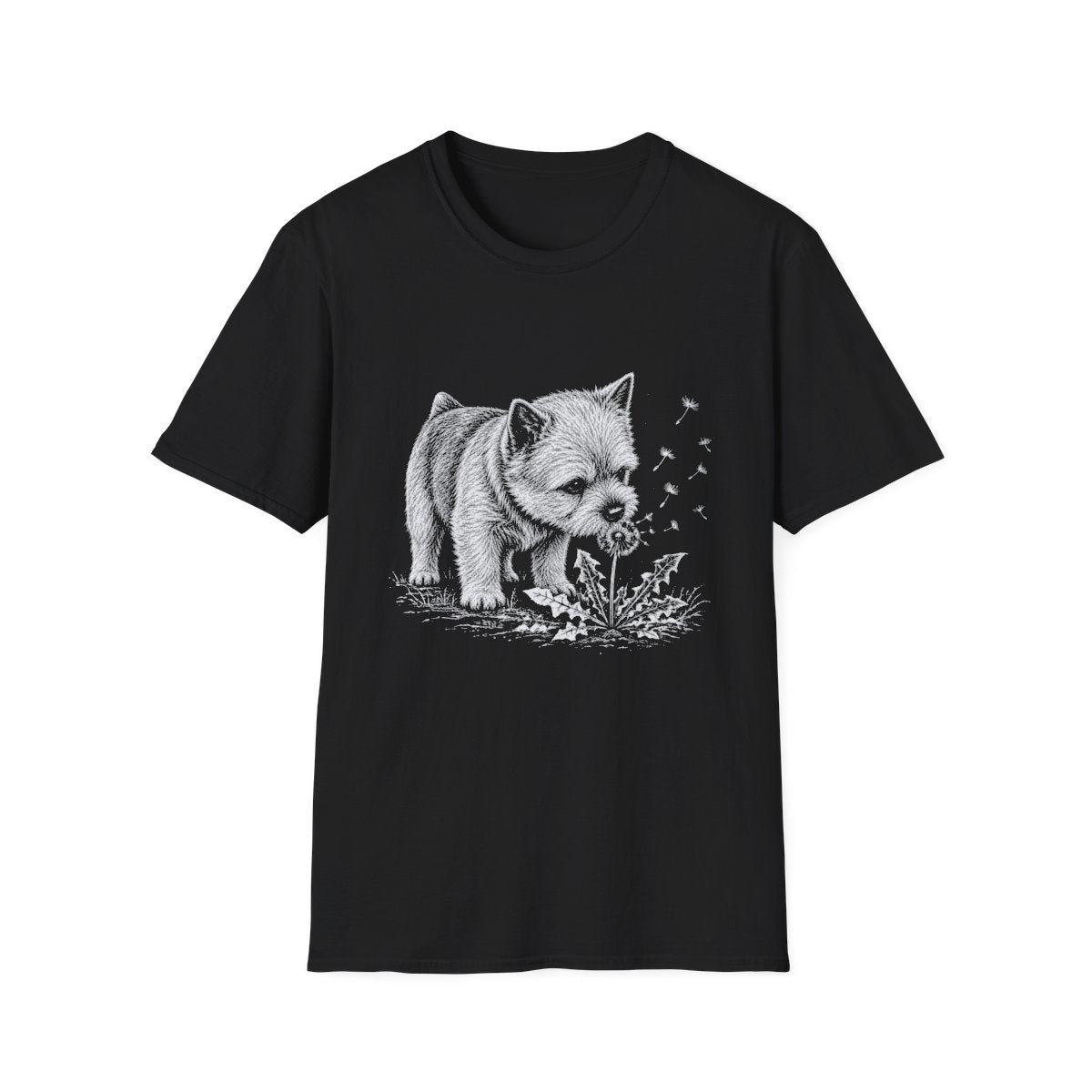 Norwich Terrier Make A Wish Tee - Black