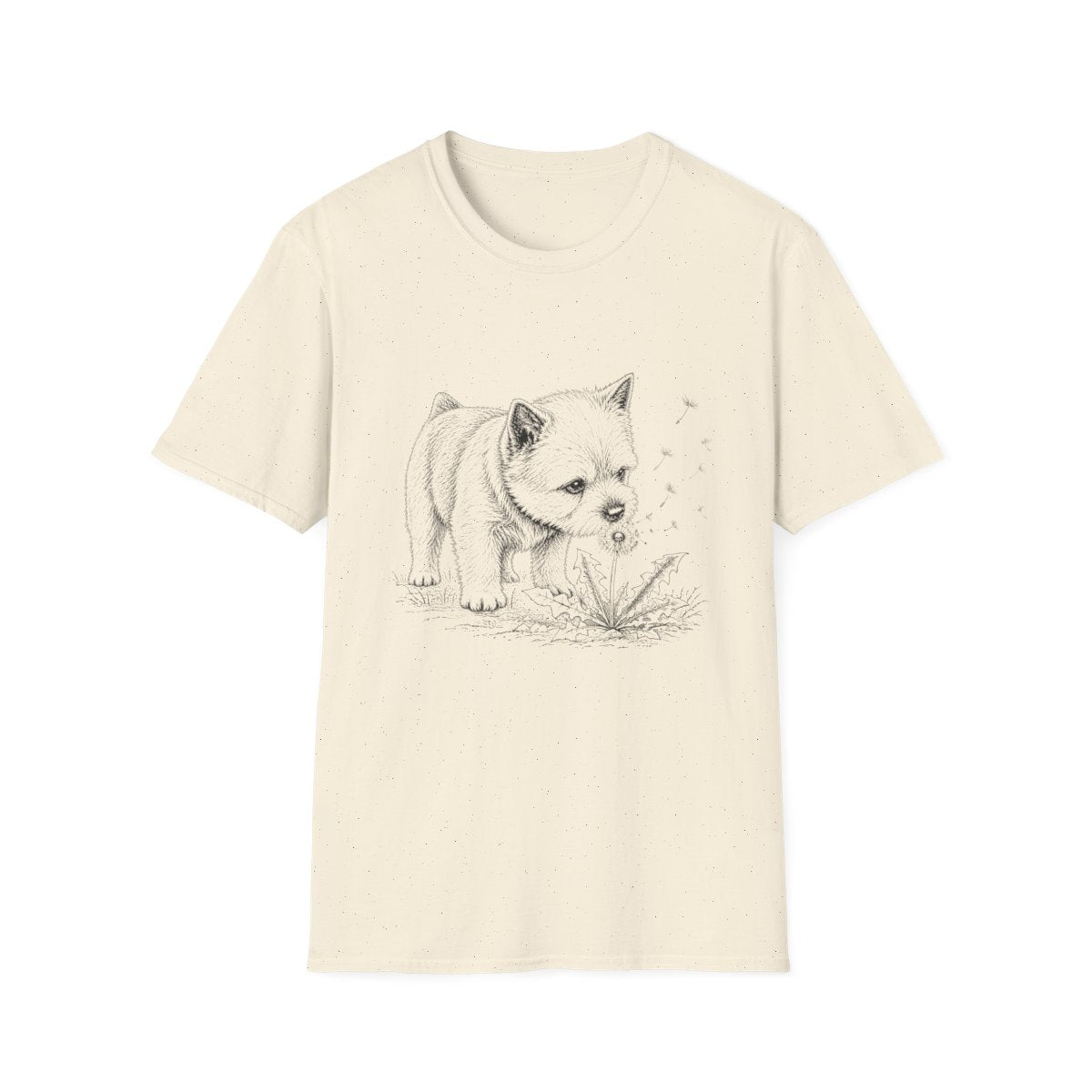 Norwich Terrier Make A Wish Tee - Natural