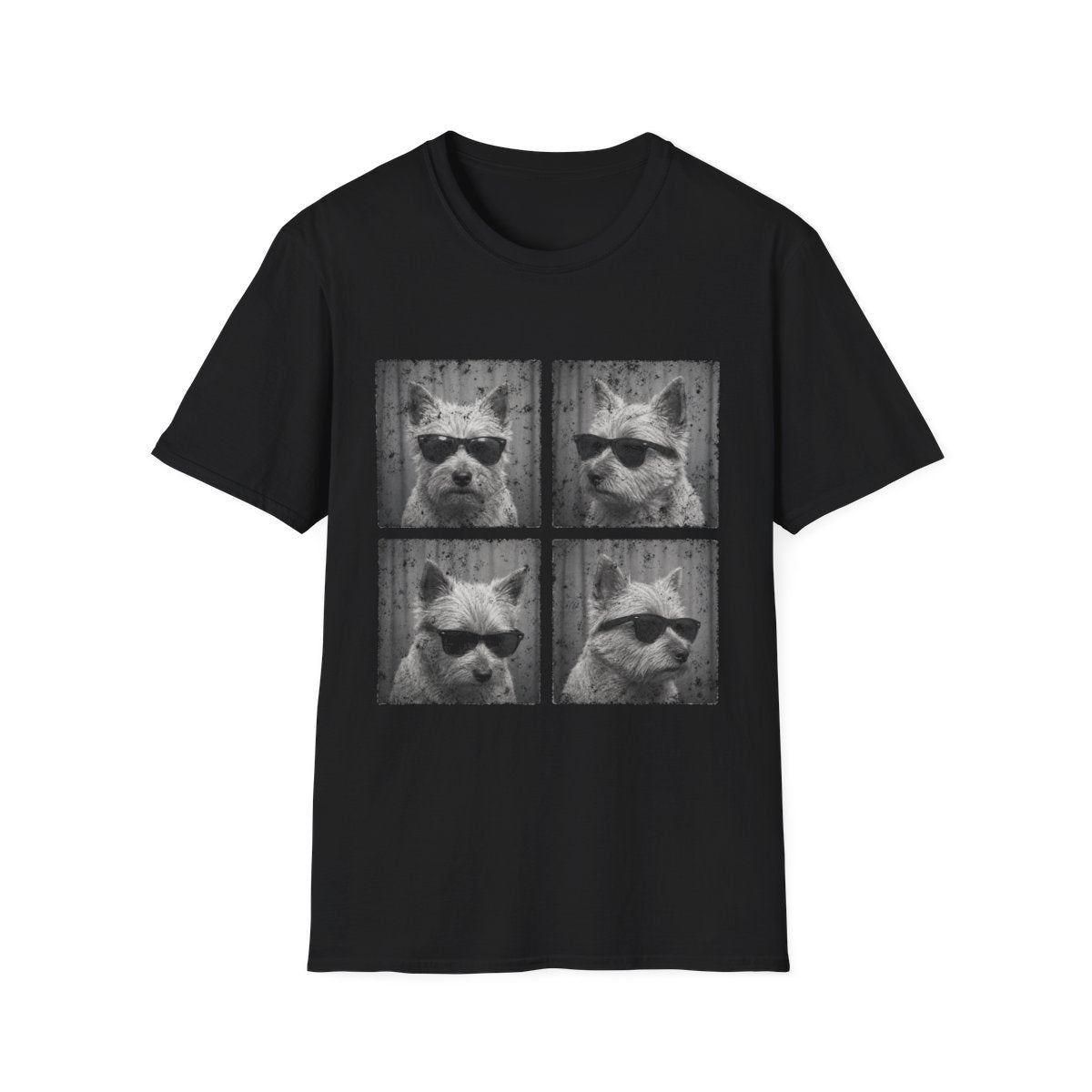 Norwich Terrier Photo Booth Tee - Black