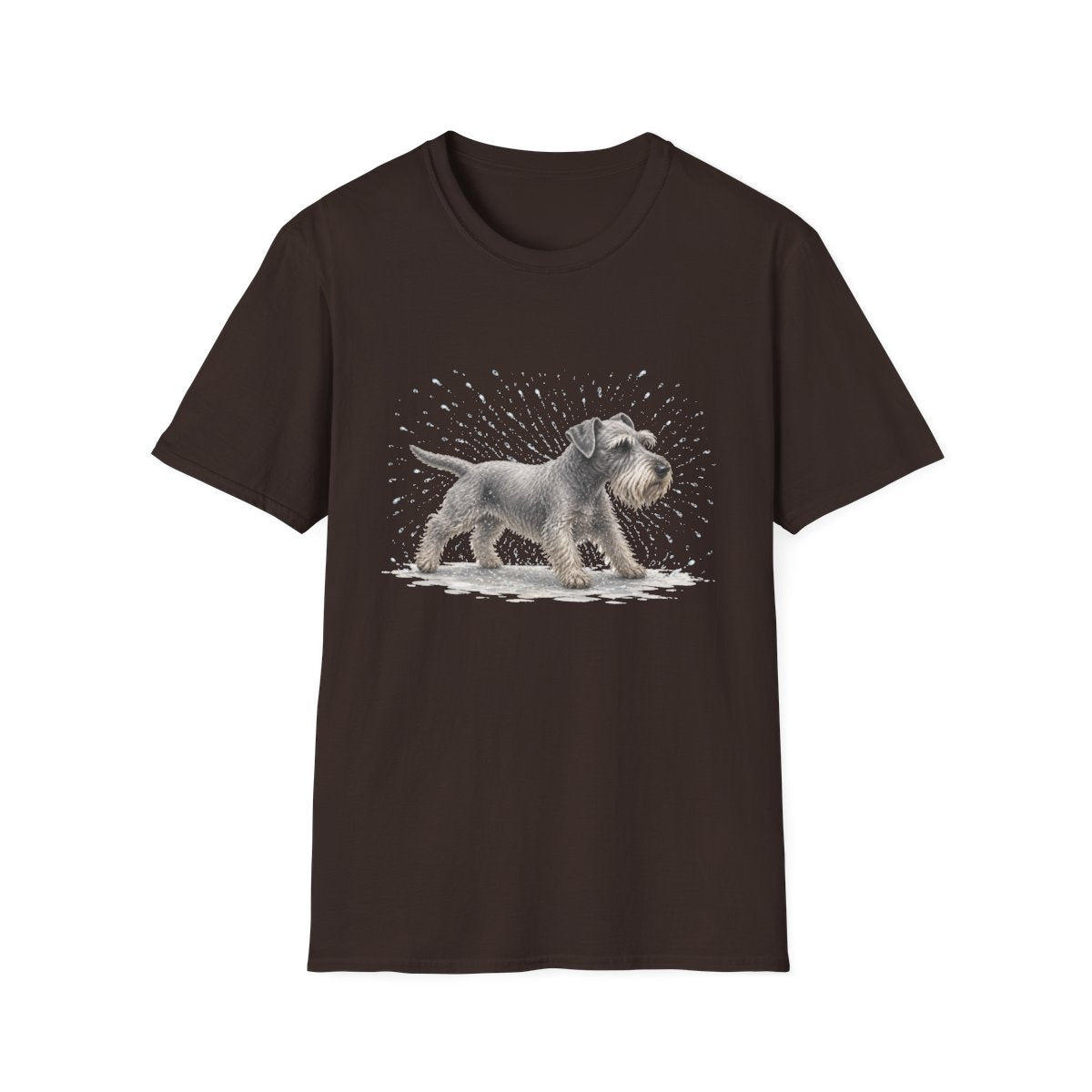 Not A Fan Of Bath Time Cesky Terrier Tee - Dark Chocolate