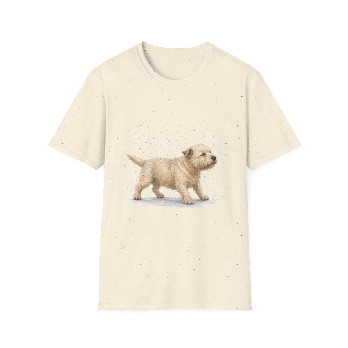 Not A Fan Of Bath Time Glen of Imaal Terrier Tee - Natural