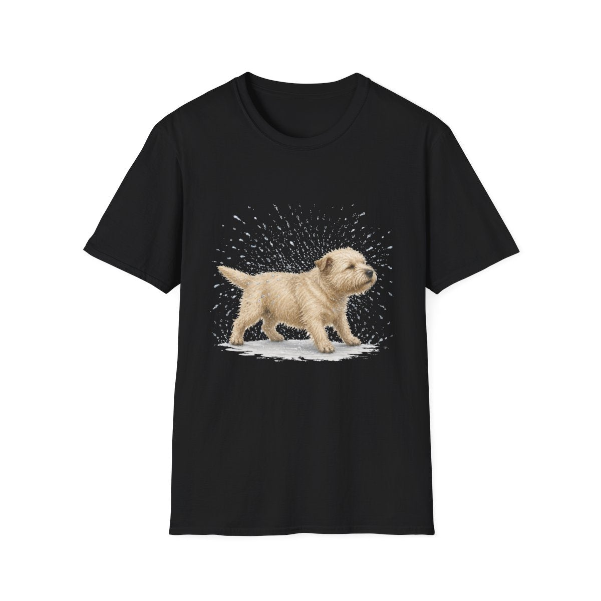 Not A Fan Of Bath Time Glen of Imaal Terrier Tee - Black