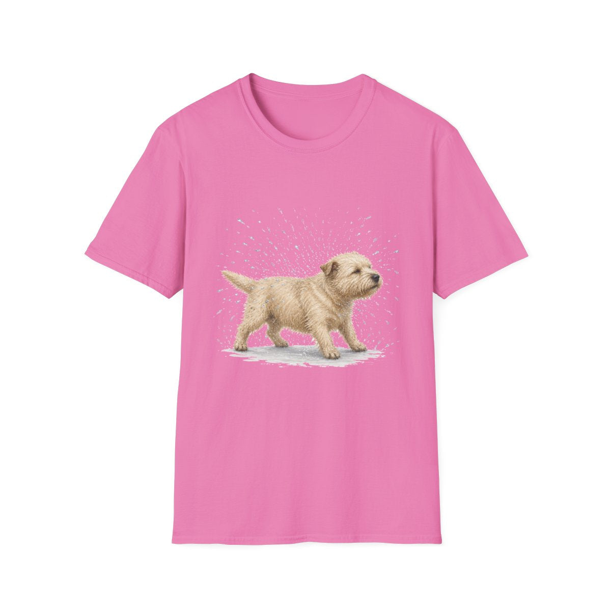 Not A Fan Of Bath Time Glen of Imaal Terrier Tee - Azalea