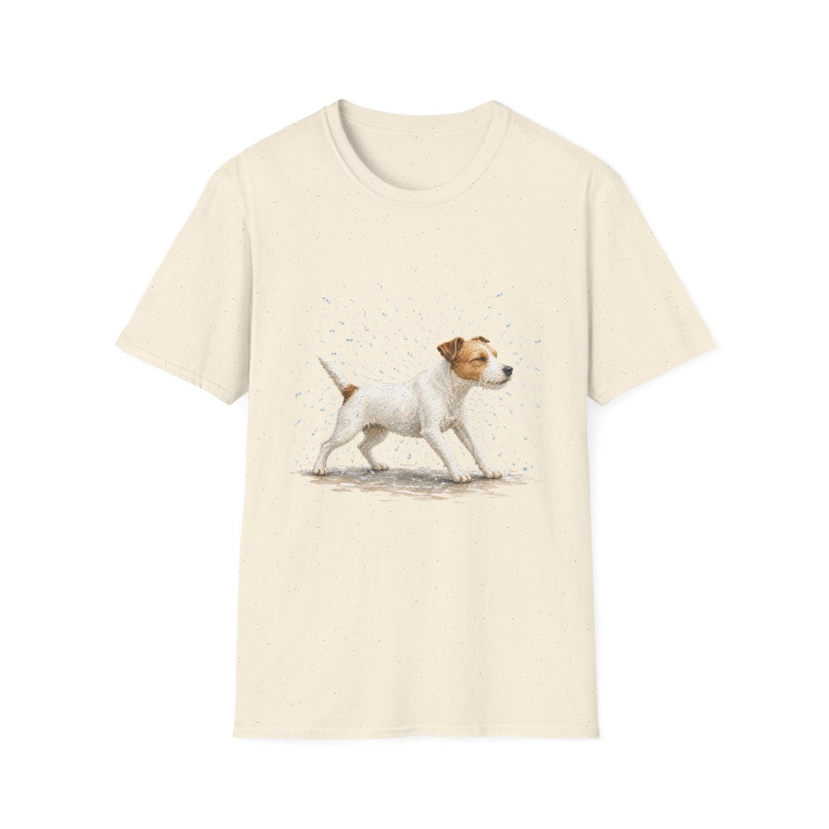 Not A Fan Of Bath Time Parson Russell Terrier Tee - Natural