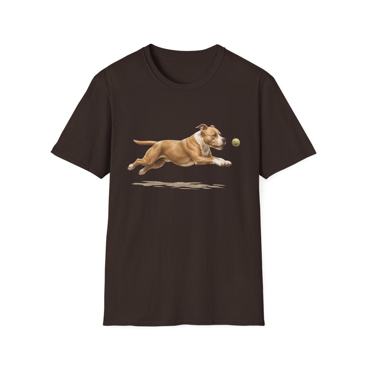 Nothing Gets Past My American Pit Bull Terrier Tee - Dark Chocolate