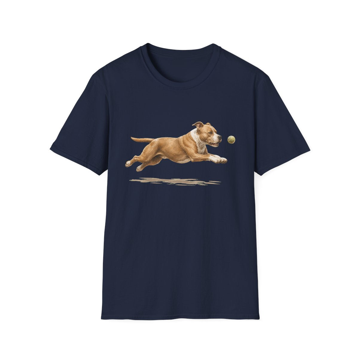 Nothing Gets Past My American Pit Bull Terrier Tee - Navy