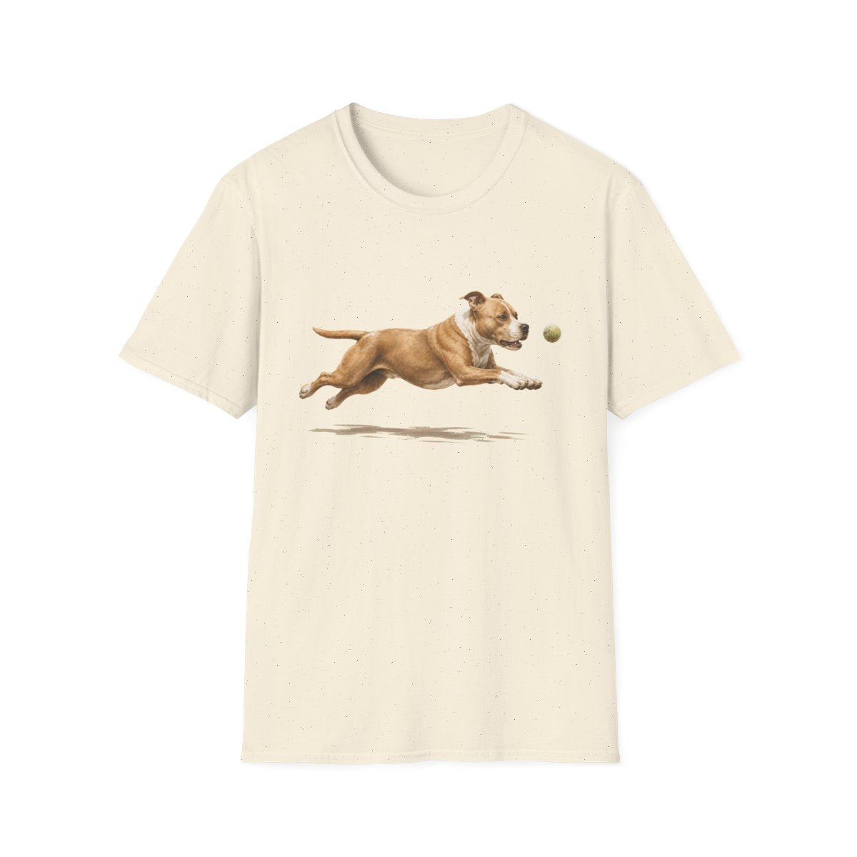 Nothing Gets Past My American Pit Bull Terrier Tee - Natural