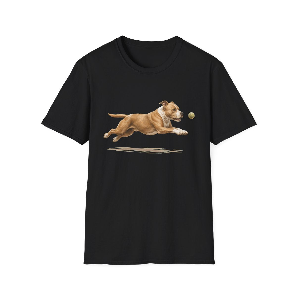 Nothing Gets Past My American Pit Bull Terrier Tee - Black