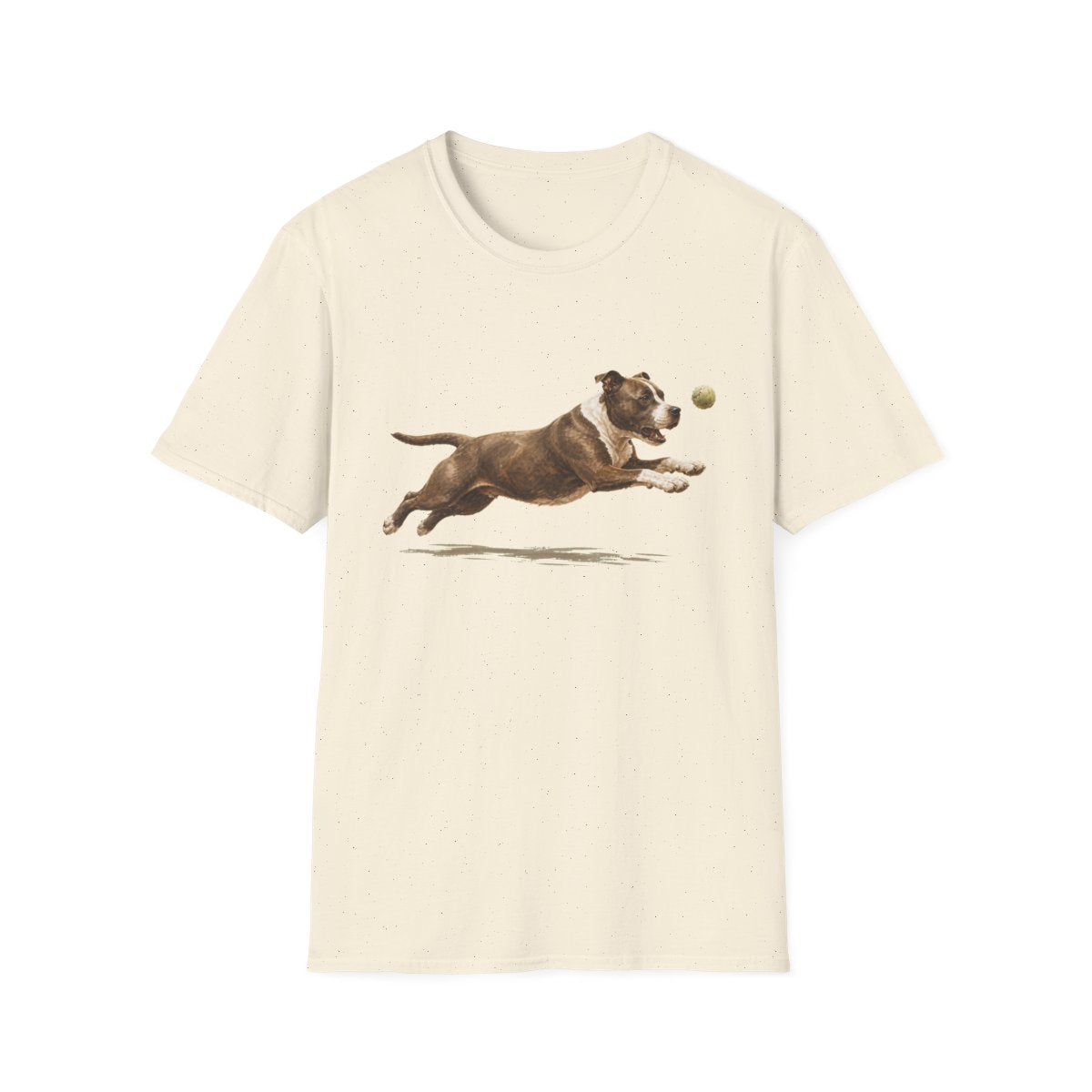 Nothing Gets Past My American Staffordshire Terrier Tee - Natural