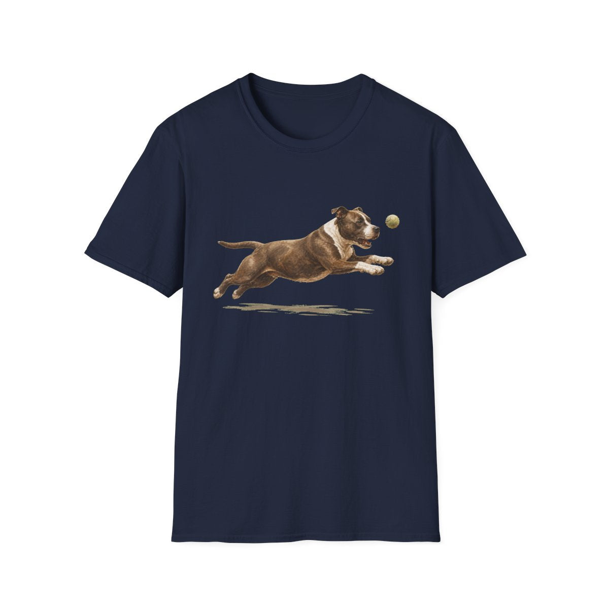 Nothing Gets Past My American Staffordshire Terrier Tee - Navy