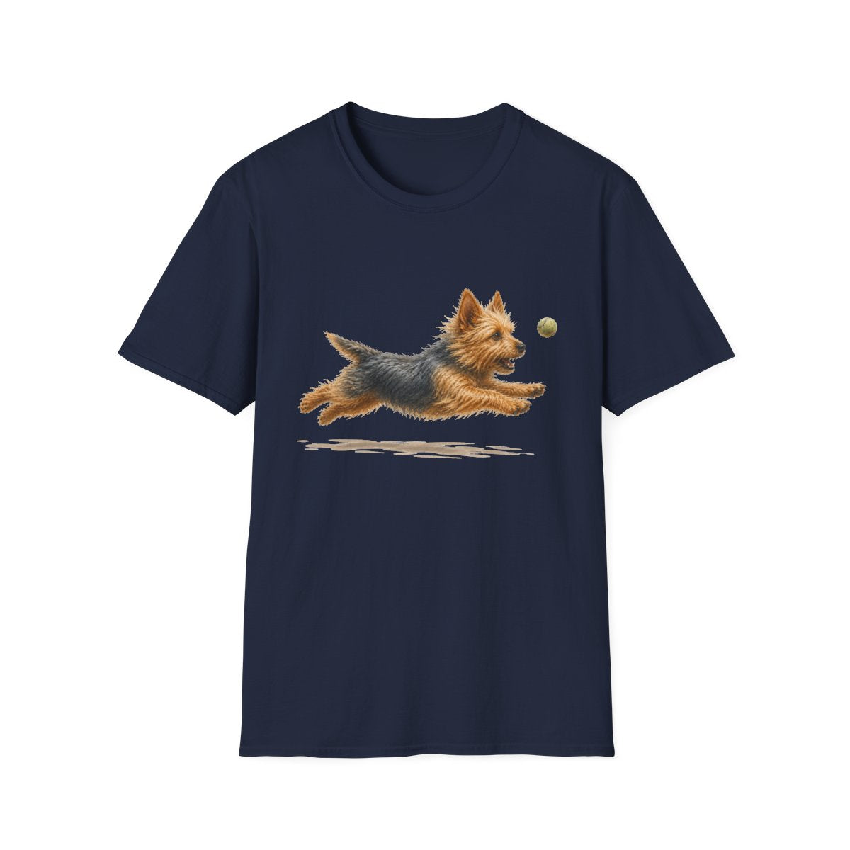 Nothing Gets Past My Australian Terrier Tee - Navy