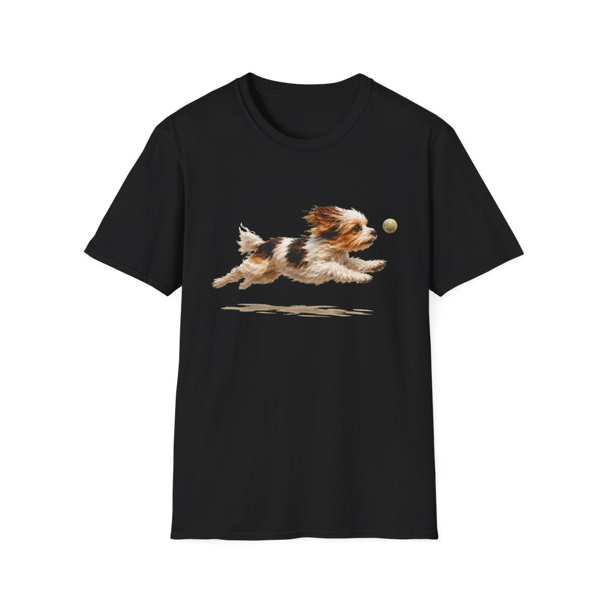 Nothing Gets Past My Biewer Terrier Tee - Black