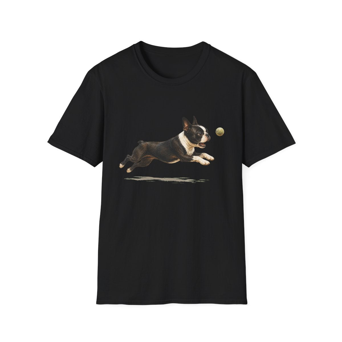 Nothing Gets Past My Boston Terrier Tee - Black