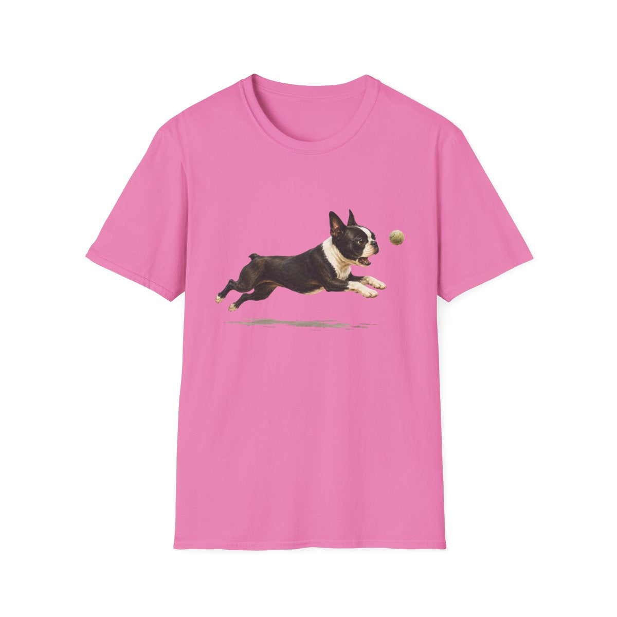 Nothing Gets Past My Boston Terrier Tee - Azalea
