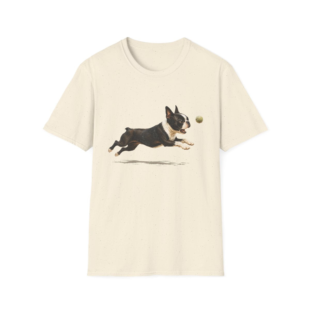 Nothing Gets Past My Boston Terrier Tee - Natural