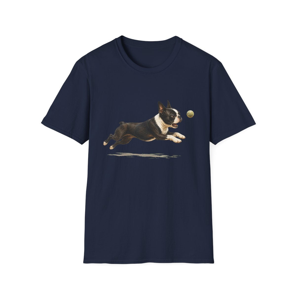 Nothing Gets Past My Boston Terrier Tee - Navy