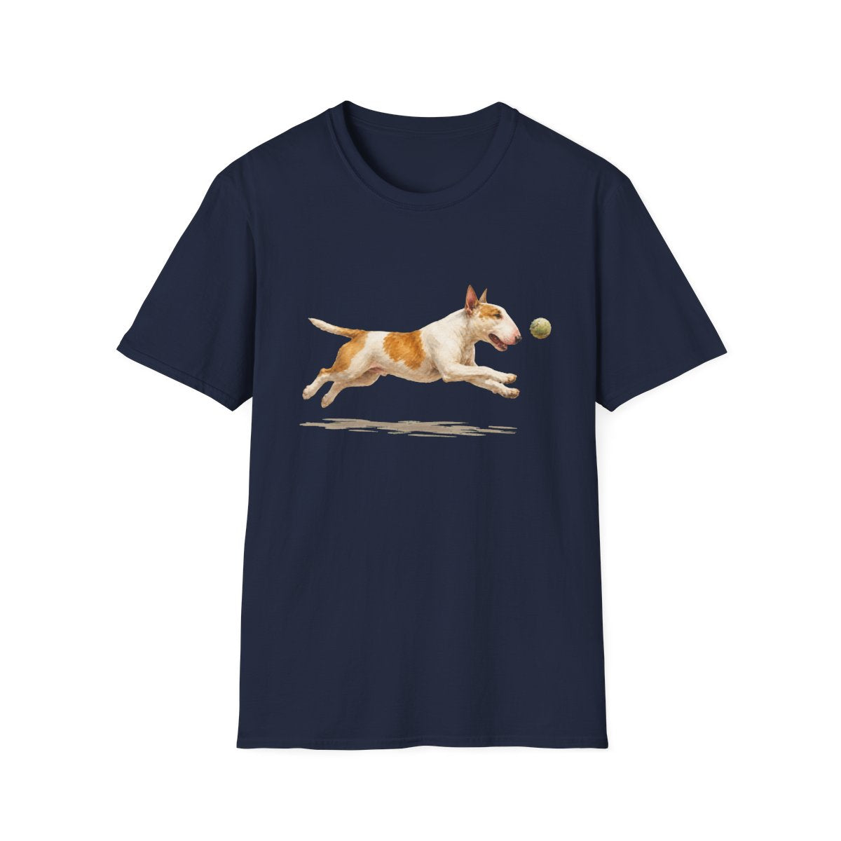 Nothing Gets Past My Bull Terrier Tee - Navy