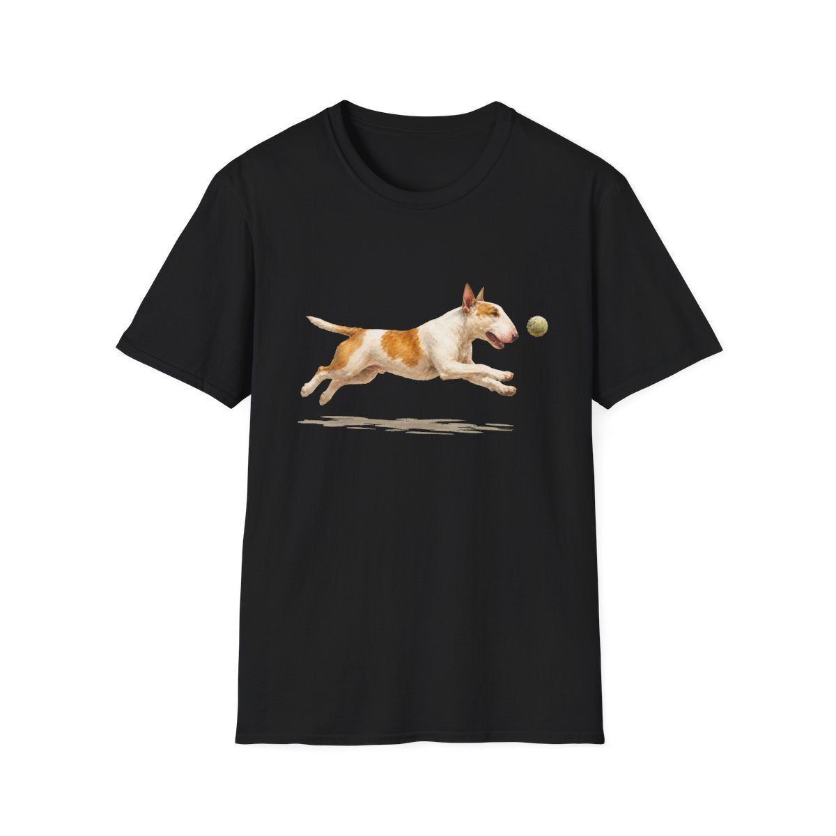 Nothing Gets Past My Bull Terrier Tee - Black