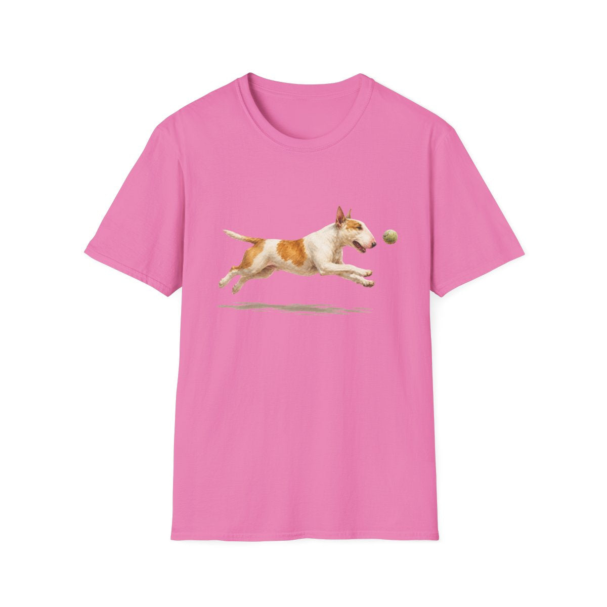 Nothing Gets Past My Bull Terrier Tee - Azalea