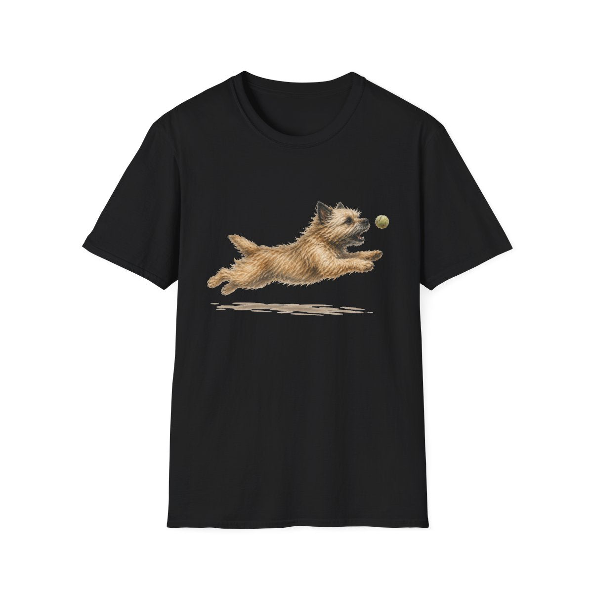 Nothing Gets Past My Cairn Terrier Tee - Black