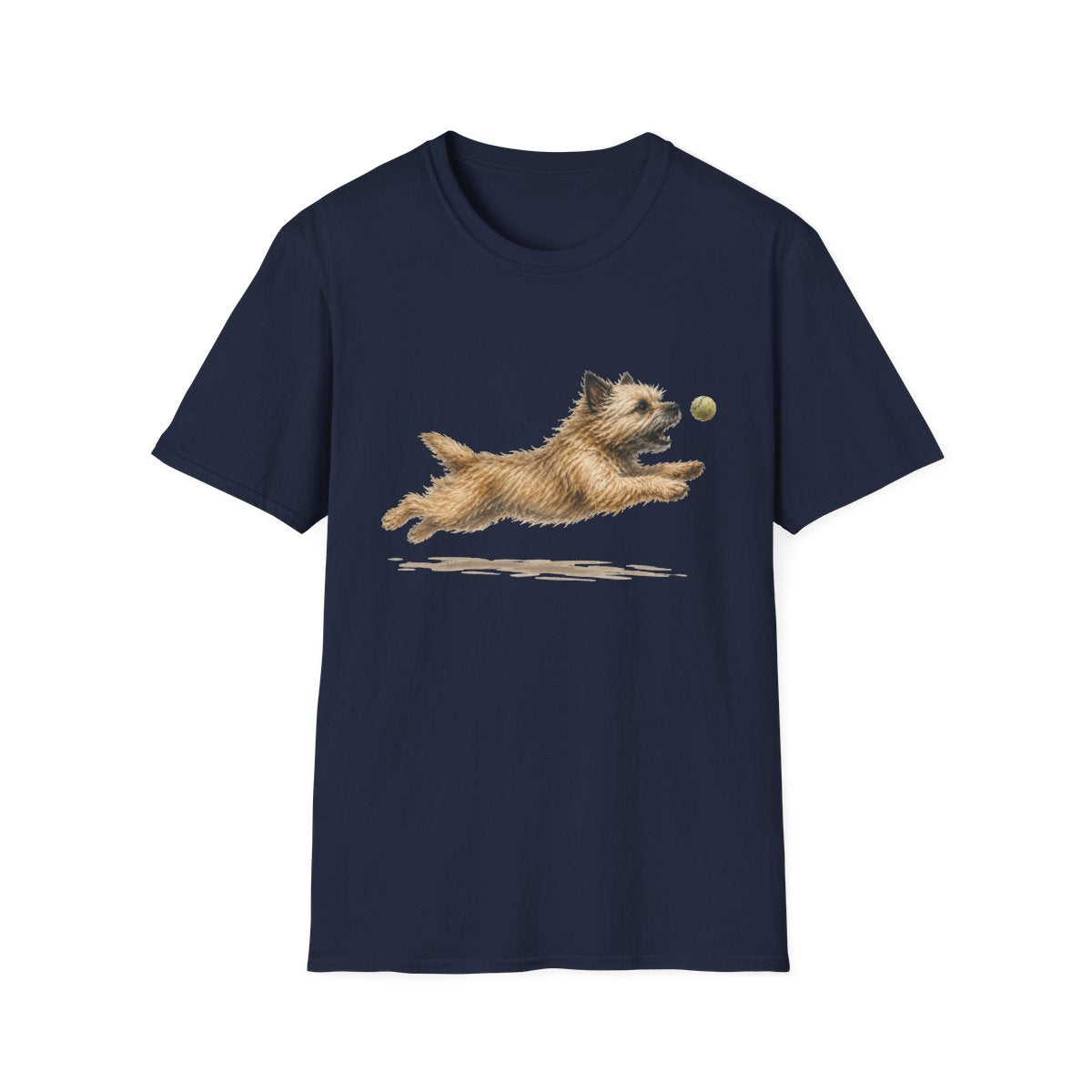 Nothing Gets Past My Cairn Terrier Tee - Navy