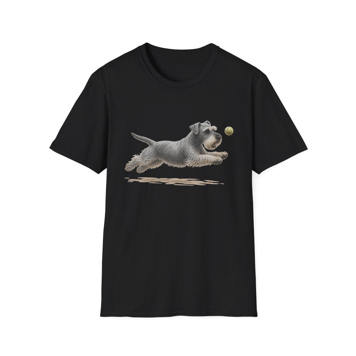 Nothing Gets Past My Cesky Terrier Tee - Black