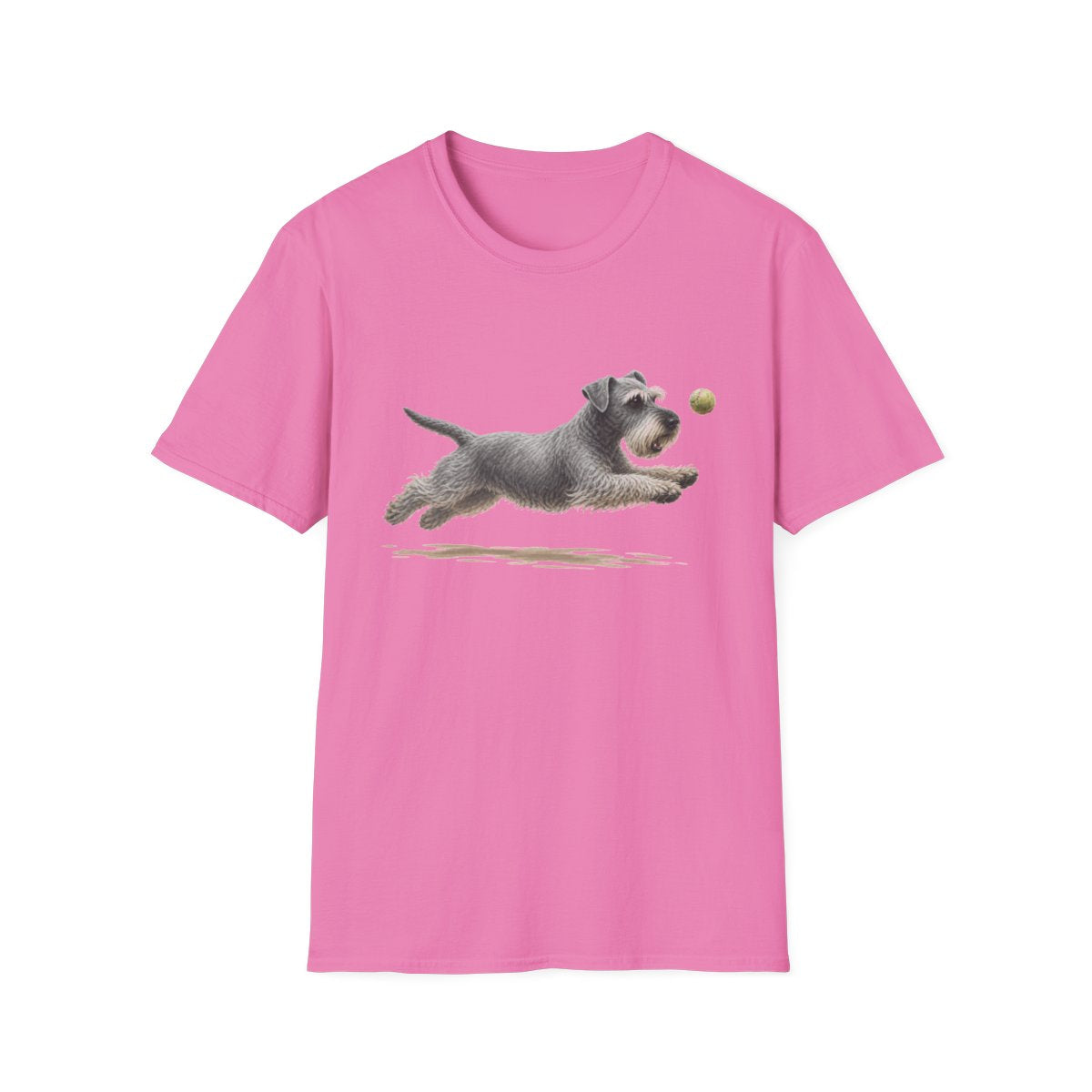 Nothing Gets Past My Cesky Terrier Tee - Azalea