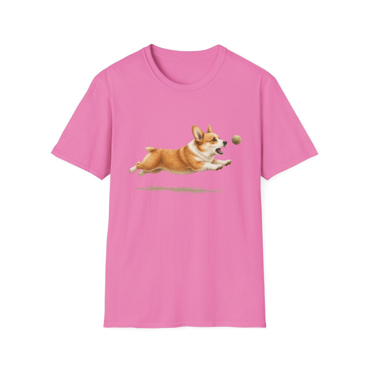 Nothing Gets Past My Corgi Tee - Azalea
