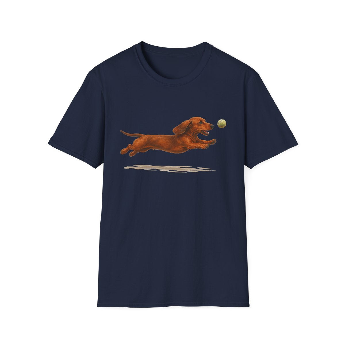 Nothing Gets Past My Dachshund Tee - Navy