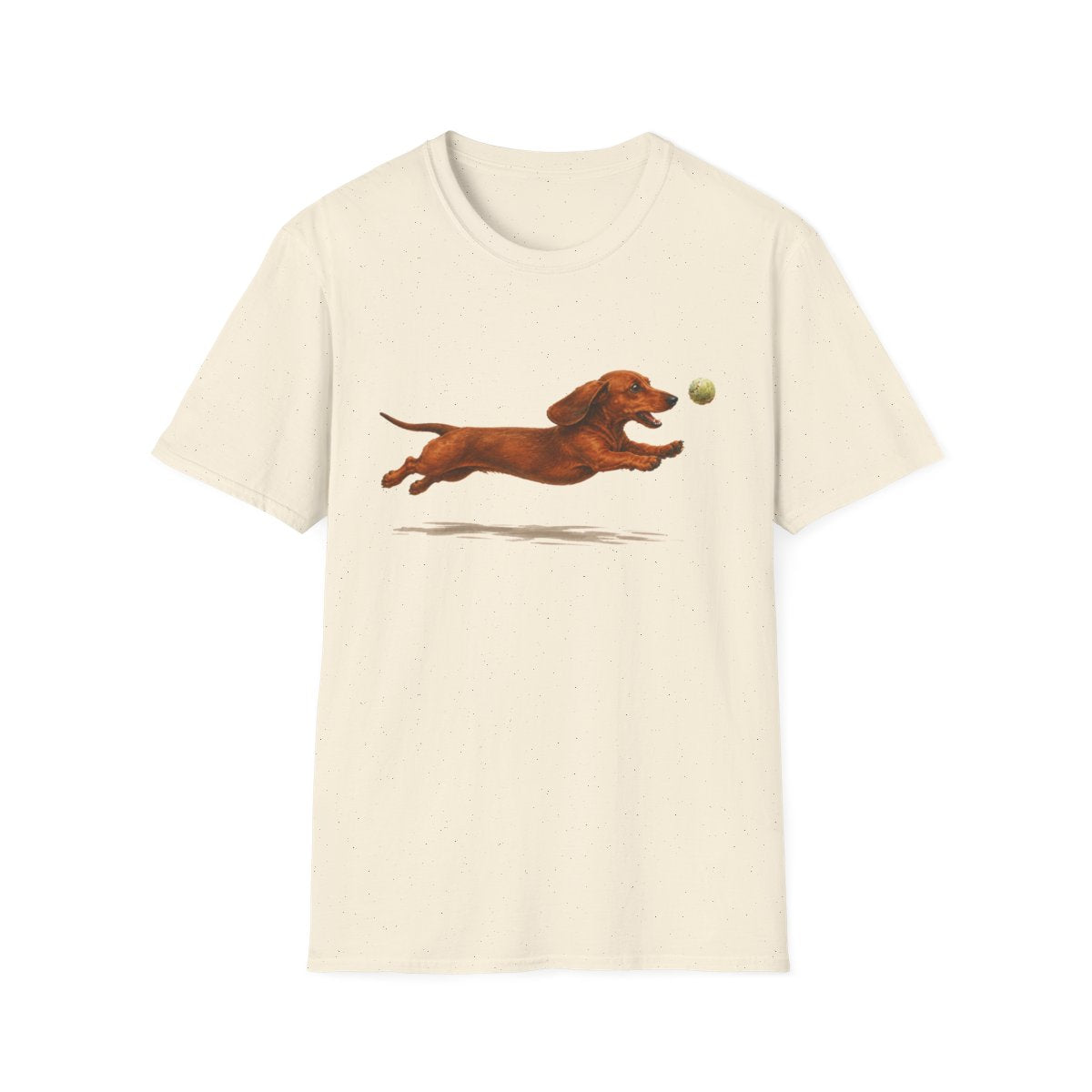 Nothing Gets Past My Dachshund Tee - Natural