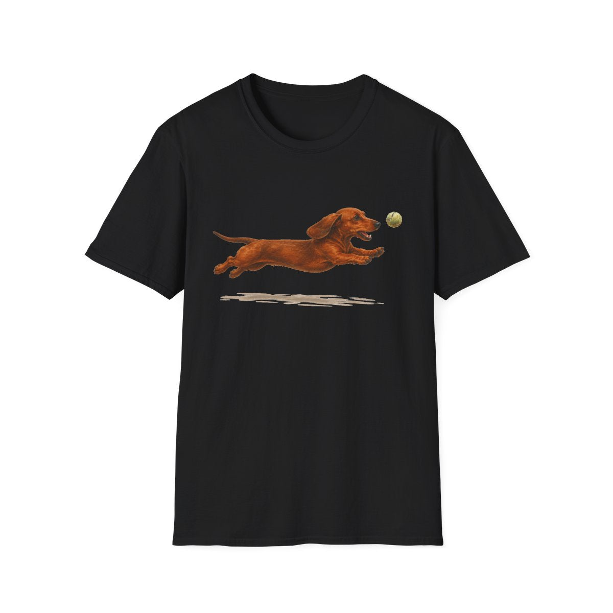 Nothing Gets Past My Dachshund Tee - Black