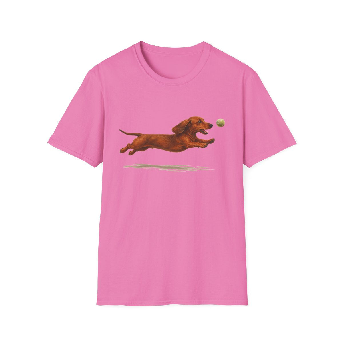 Nothing Gets Past My Dachshund Tee - Azalea