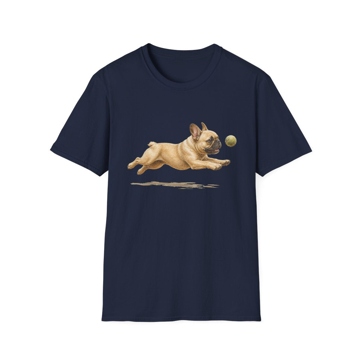 Nothing Gets Past My French Bulldog Tee - Navy