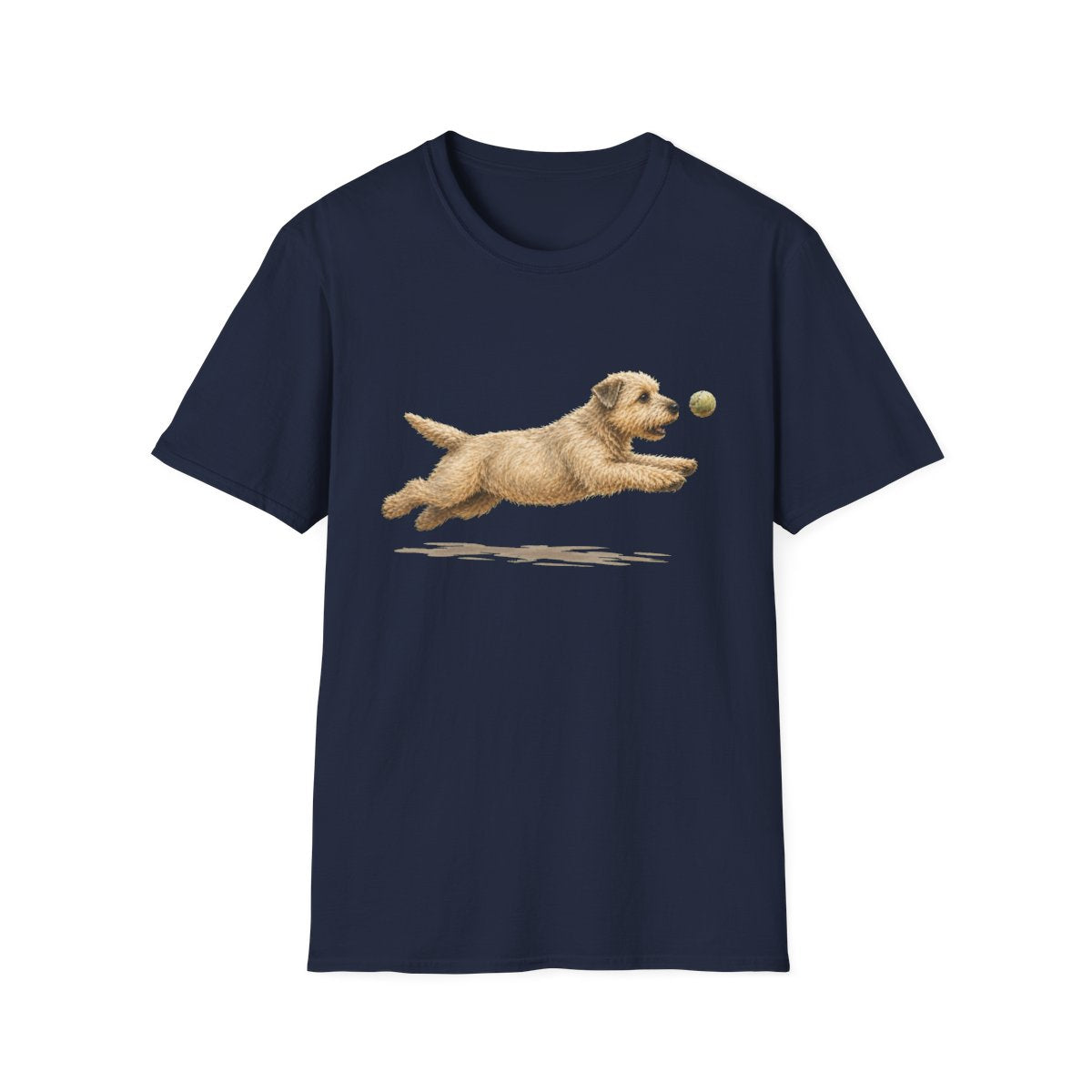 Nothing Gets Past My Glen of Imaal Terrier Tee - Navy