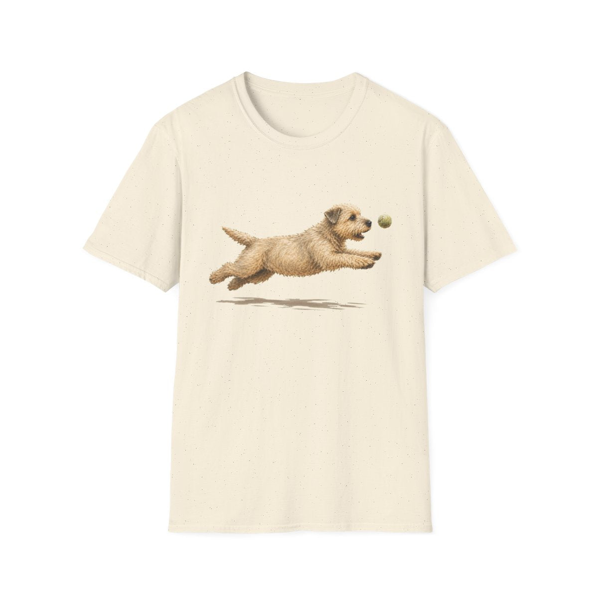 Nothing Gets Past My Glen of Imaal Terrier Tee - Natural