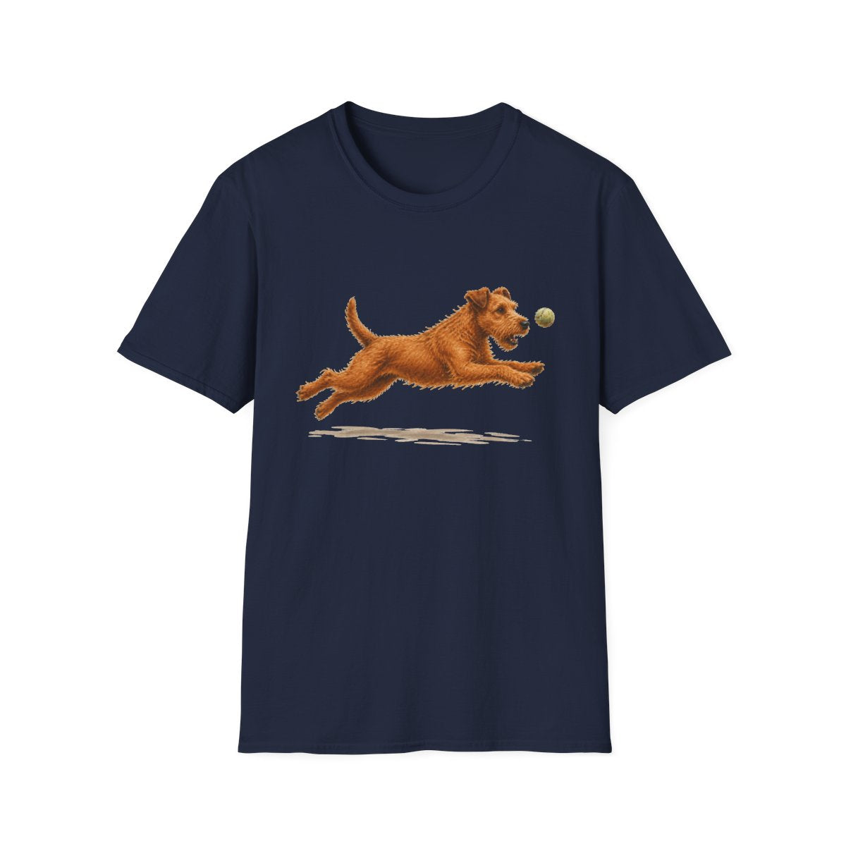 Nothing Gets Past My Irish Terrier Tee - Navy