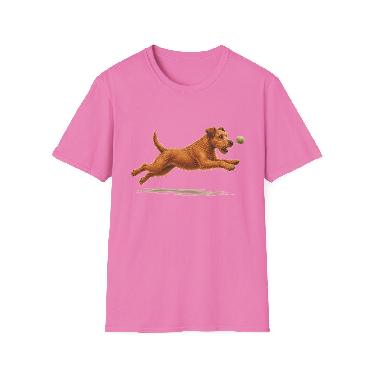 Nothing Gets Past My Irish Terrier Tee - Azalea