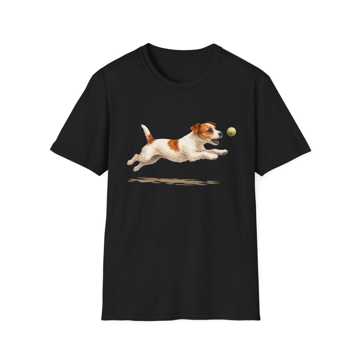 Nothing Gets Past My Jack Russell Terrier Tee - Black