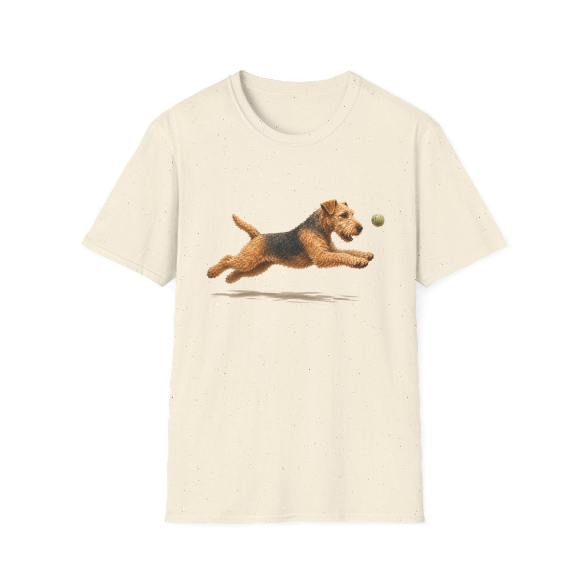 Nothing Gets Past My Lakeland Terrier Tee - Natural