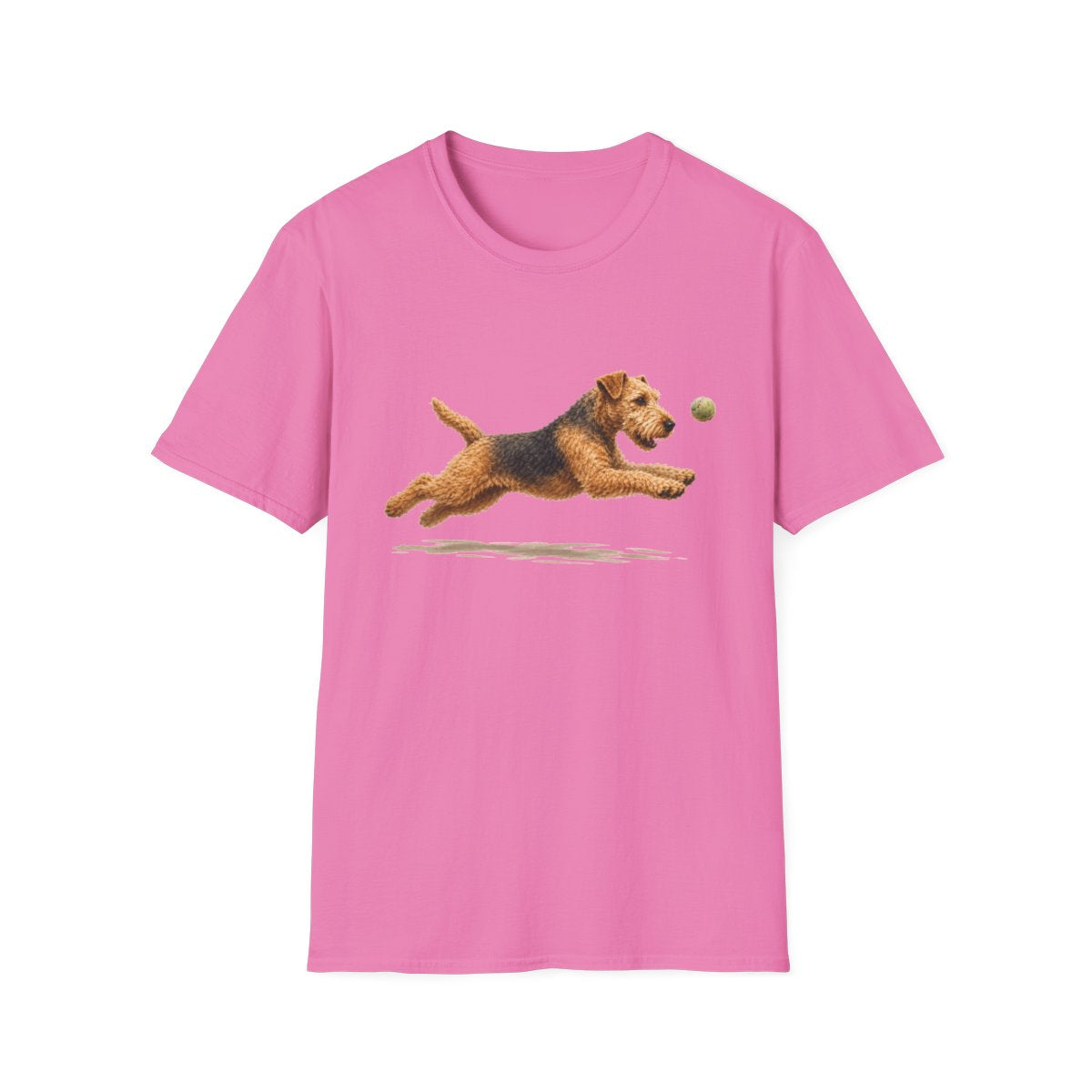 Nothing Gets Past My Lakeland Terrier Tee - Azalea